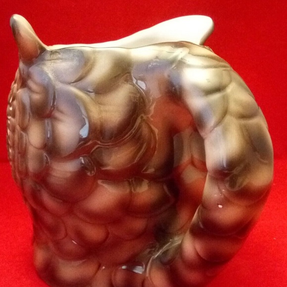 Vintage owl beverage pitcher made in Italy - Picture 4 of 12